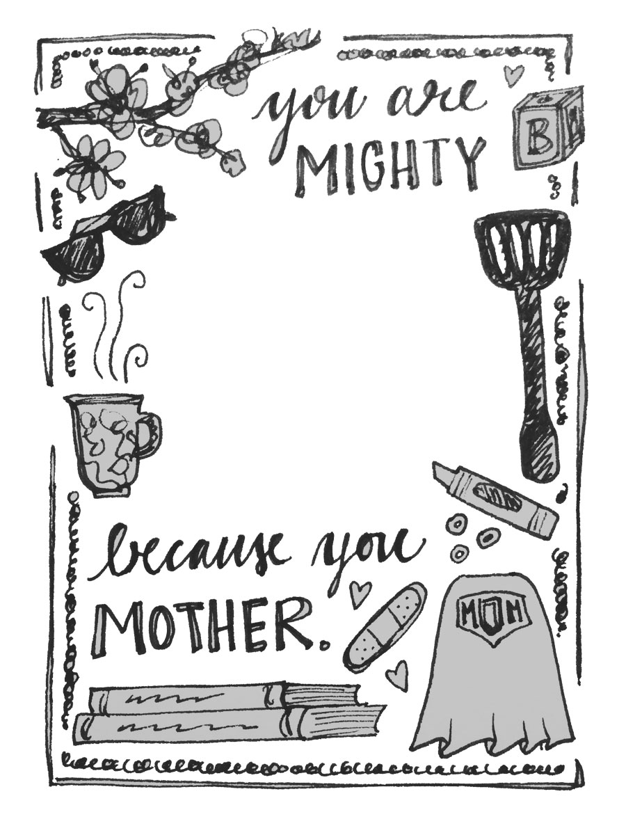 surprised by motherhood book plate